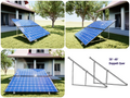 PV Solarmodul Wandhalterung Aufständerung 30° - 40° Doppelt Quer für 2 Module