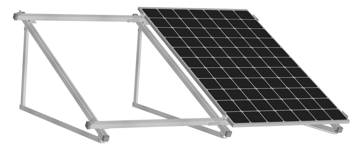 Solarmodul Aufständerung Wandhalterung 25°-35° PV Halterung Hochkant