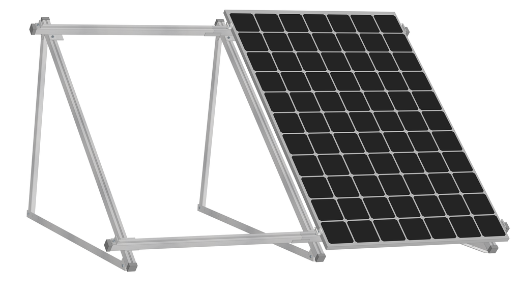 Solarmodul Aufständerung Wandhalterung 40°-60° PV Halterung Hochkant