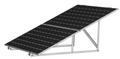 PV Solar Aufständerung Wandhalterung 2 Module – doppelte Quer-Montage 25°-35°