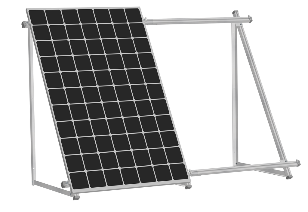 Solarmodul Aufständerung Wandhalterung 30°-45° PV Halterung Hochkant