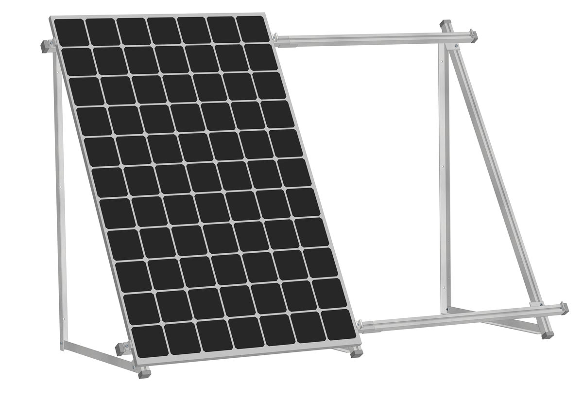 Solarmodul Aufständerung Wandhalterung 30°-45° PV Halterung Hochkant